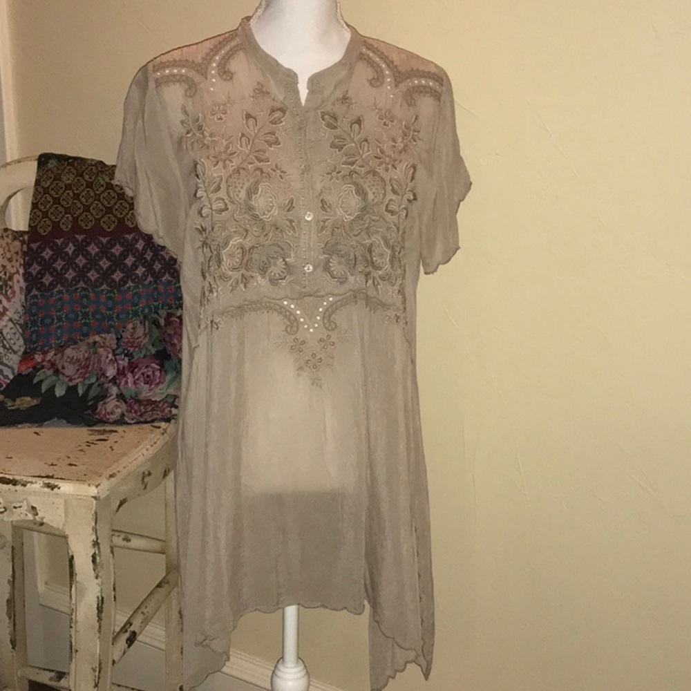 Johnny Was Tunic Top